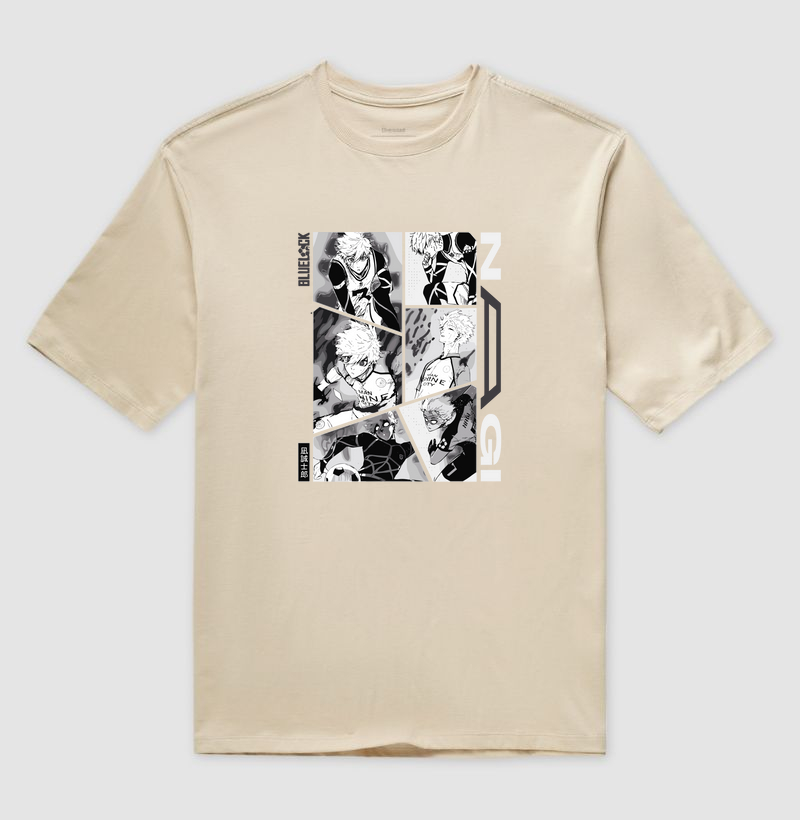 Camiseta Blue Lock – Nagi Seishiro, o Gênio Preguiçoso