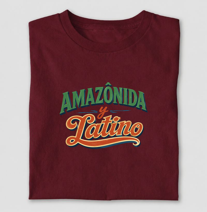 Camiseta Amazônida y Latino