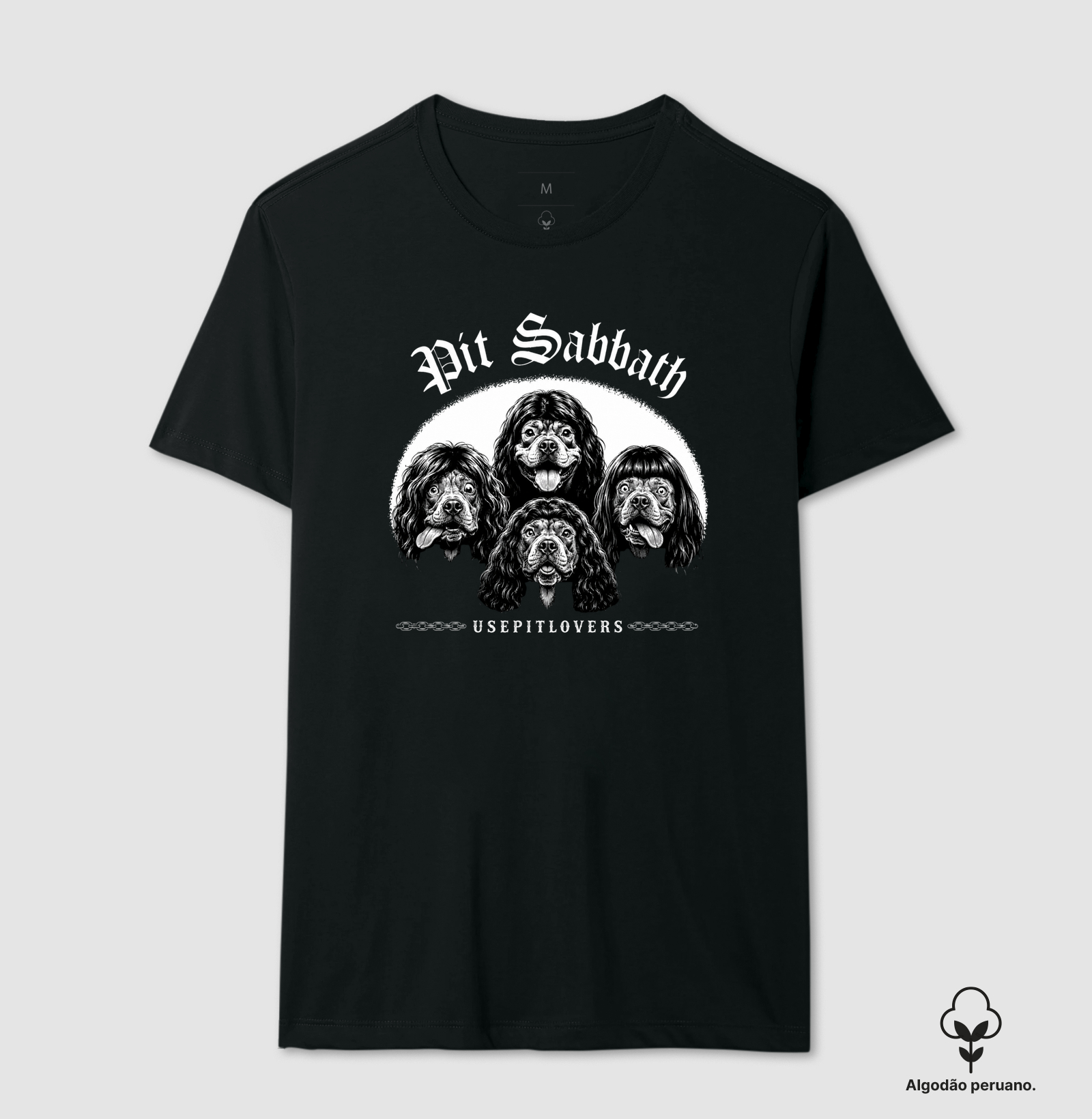 PIT SABBATH - Camiseta Algodão Peruano