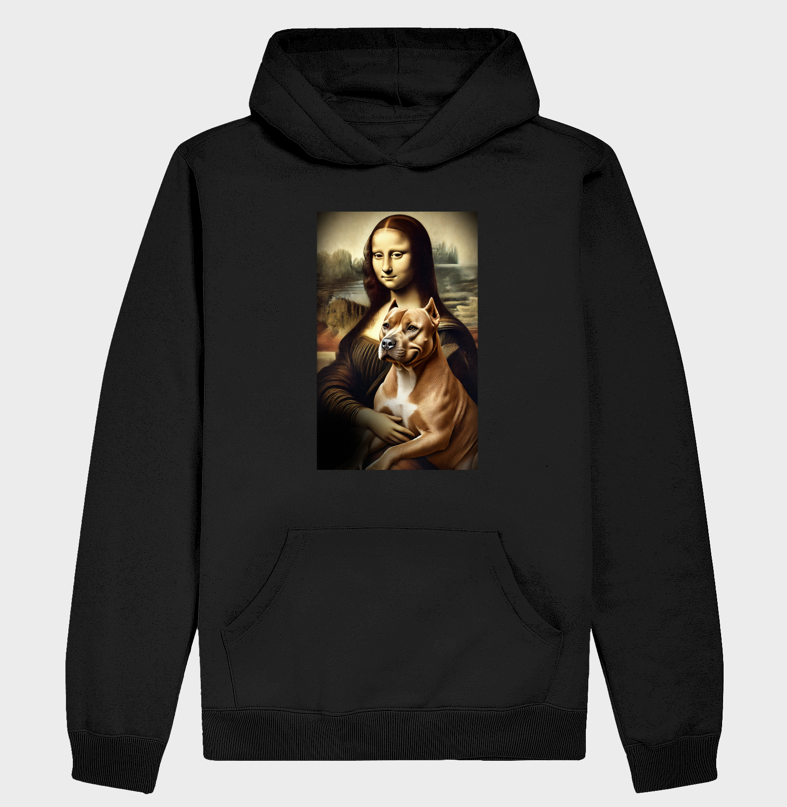 MONALISA COM PIT BULL
