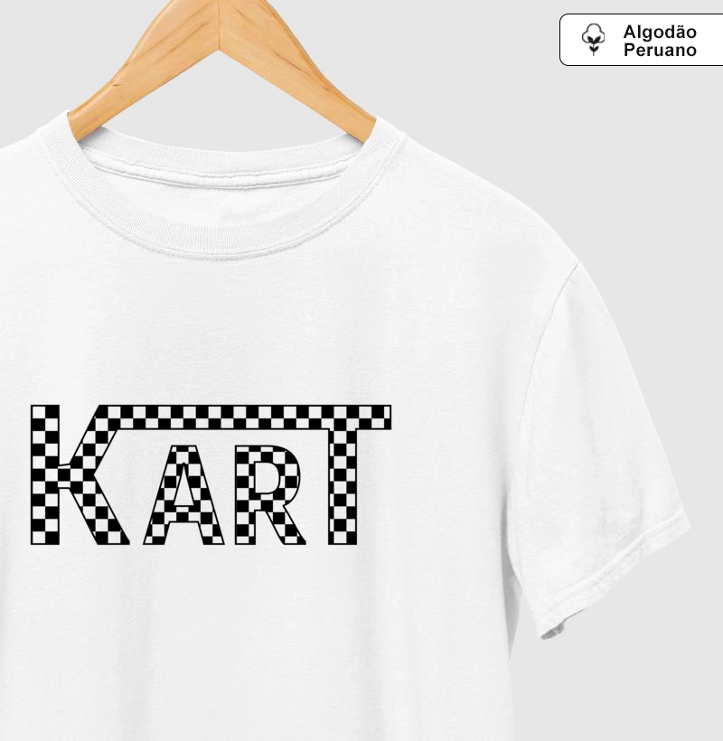 Kart quadriculado <<Algodão Peruano>>