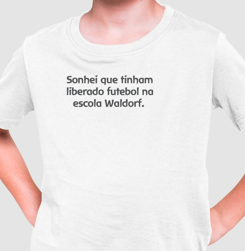 Sonhei que tinham liberado futebol...