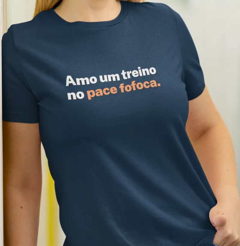 Amo um treino no pace fofoca