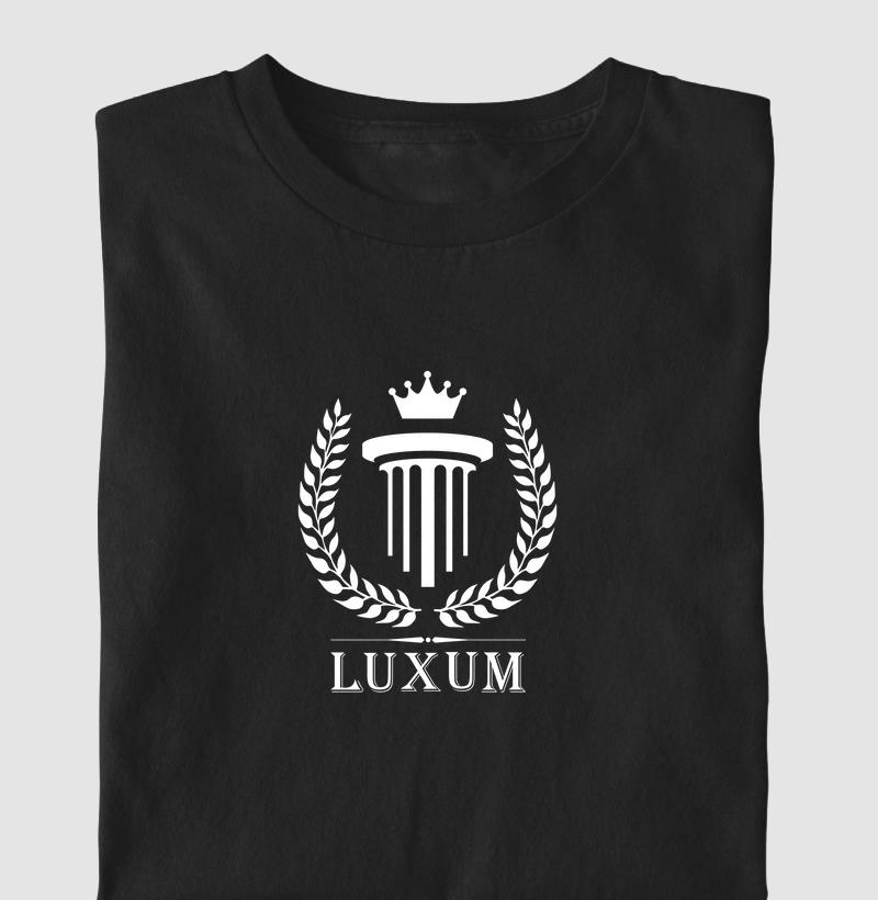 Camiseta Estampa Logo Luxum Branco
