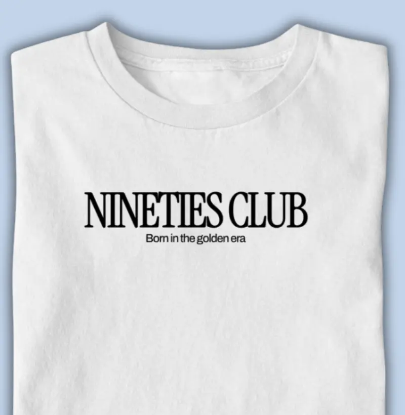 nineties club - born in the golden era