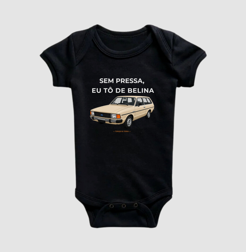 Sem pressa, eu tô de Belina - Bege
