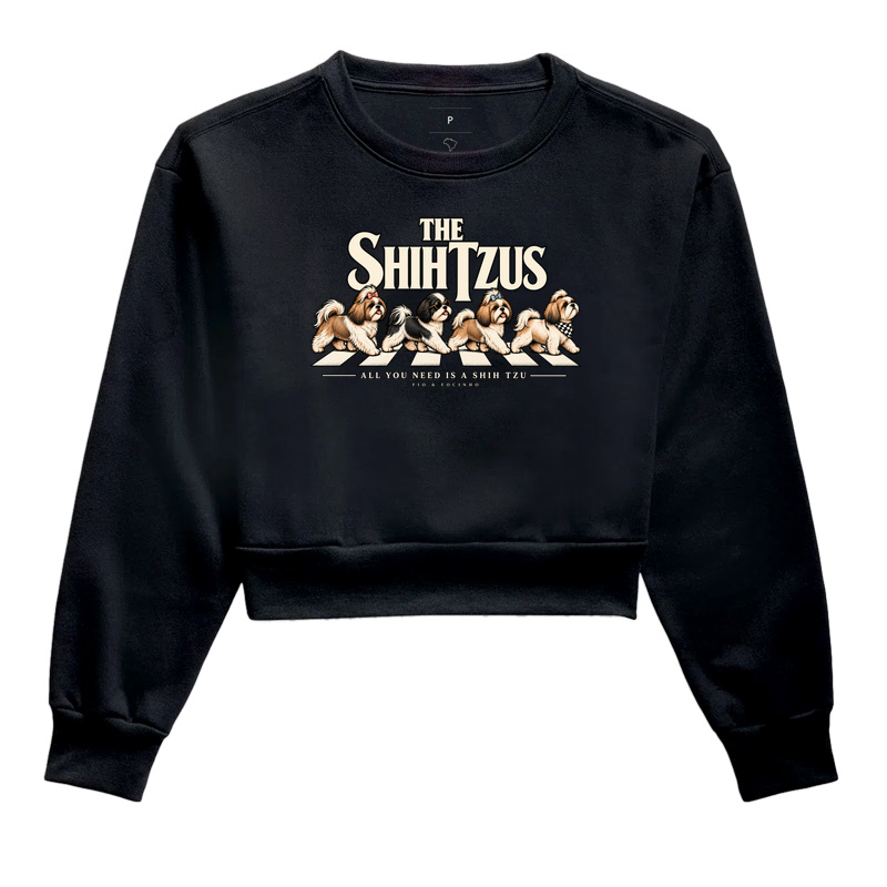 The Shih Tzus - Cropped Moletom