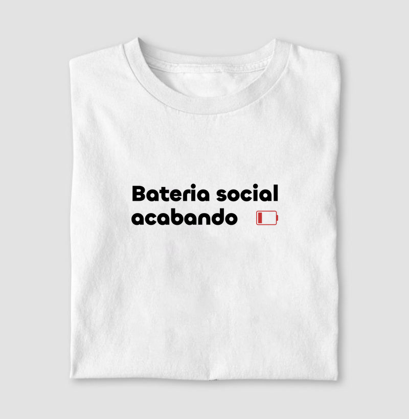 Bateria Social Acabando