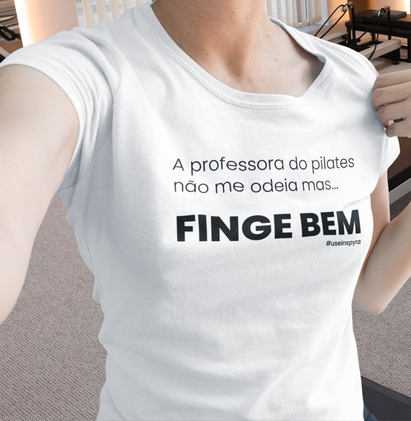 A professora do pilates não me odeia mas finge bem
