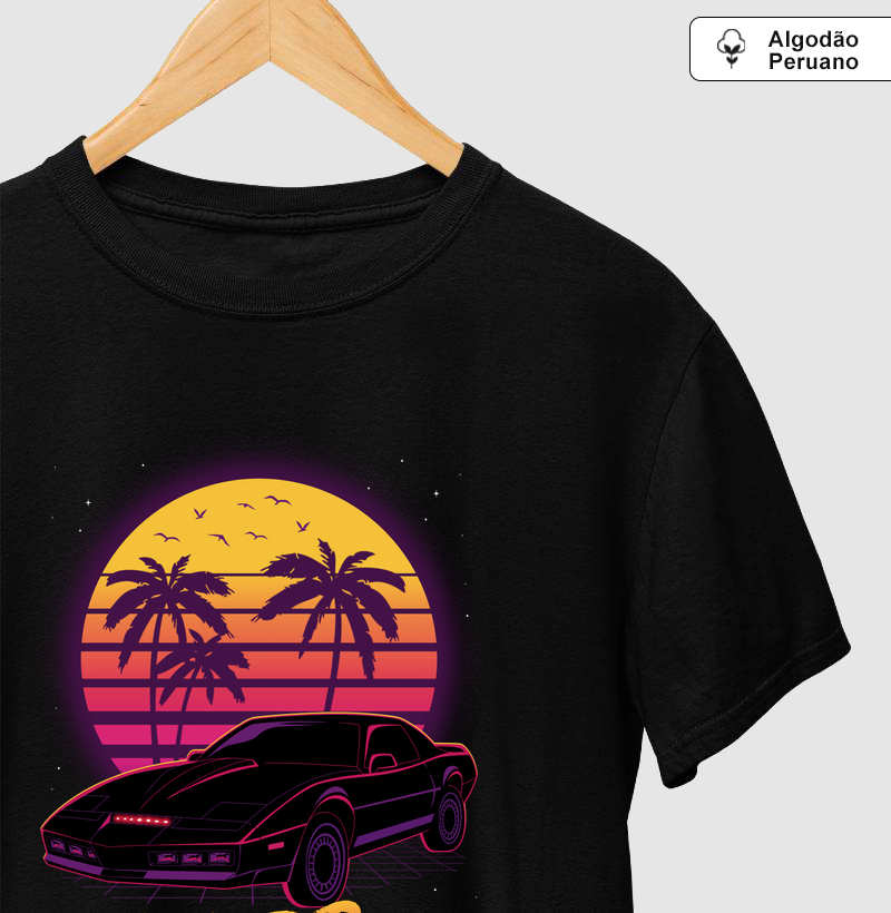 Camiseta  Retro Turbo Boost - Camiseta Algodão Peruano