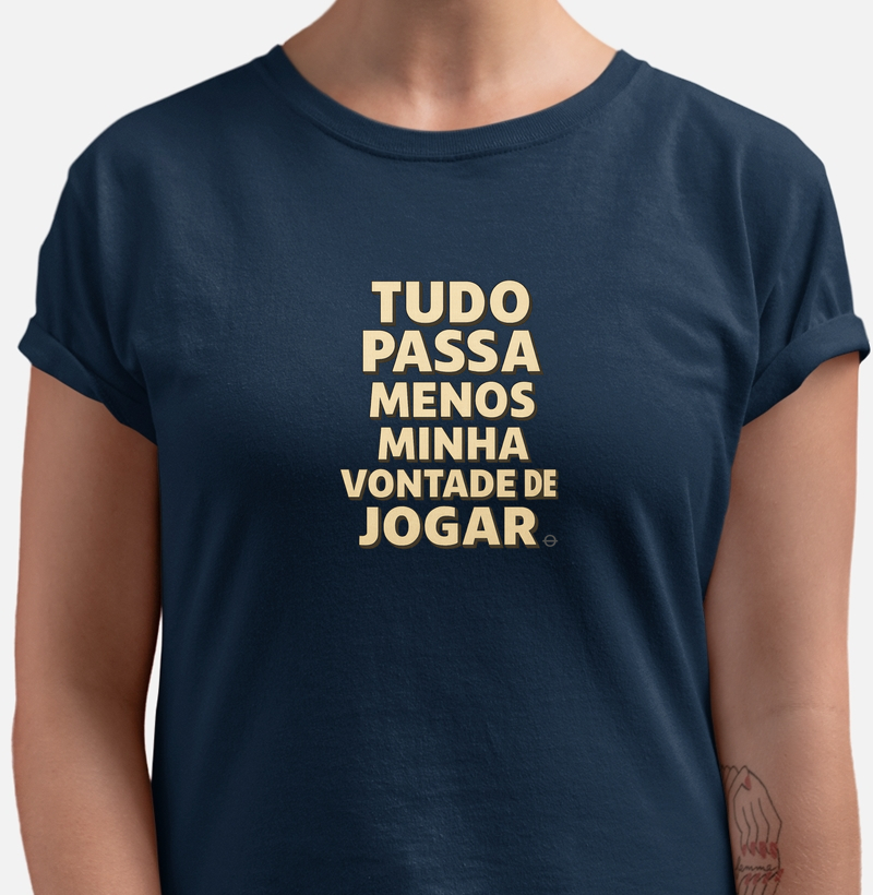 tudo passa menos minha vontade de jogar