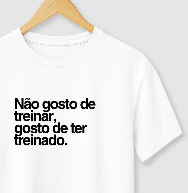 GOSTO DE TER TREINADO 