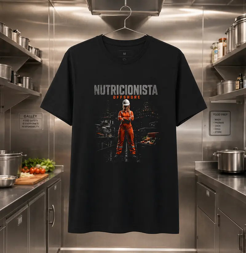 Nutricionista Offshore Hero Loura - Camiseta