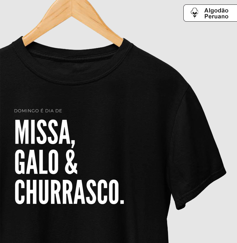 MISSA, GALO E CHURRASCO