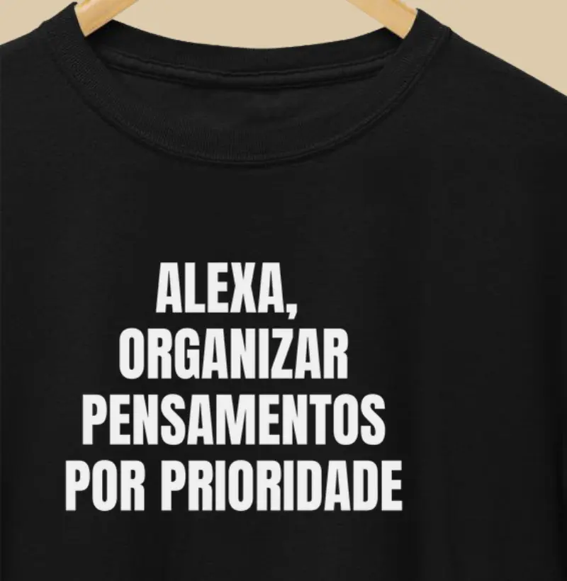 Alexa, Organizar pensamentos por prioridade