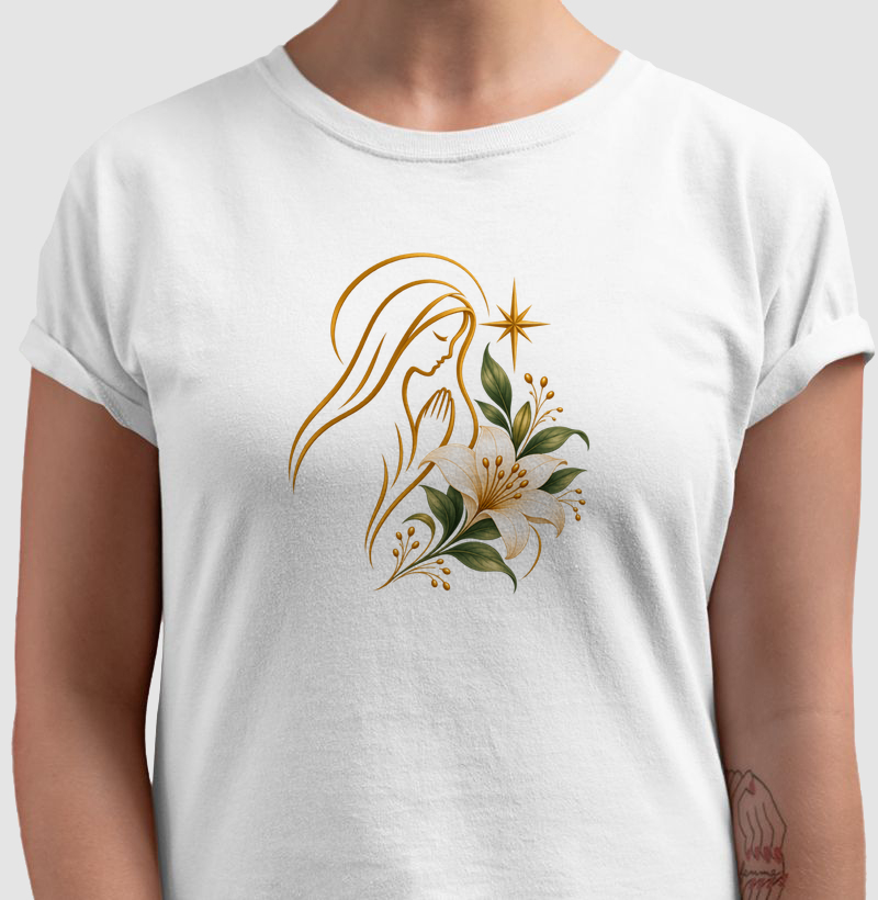 Camiseta Nossa Senhora – Luz de Maria
