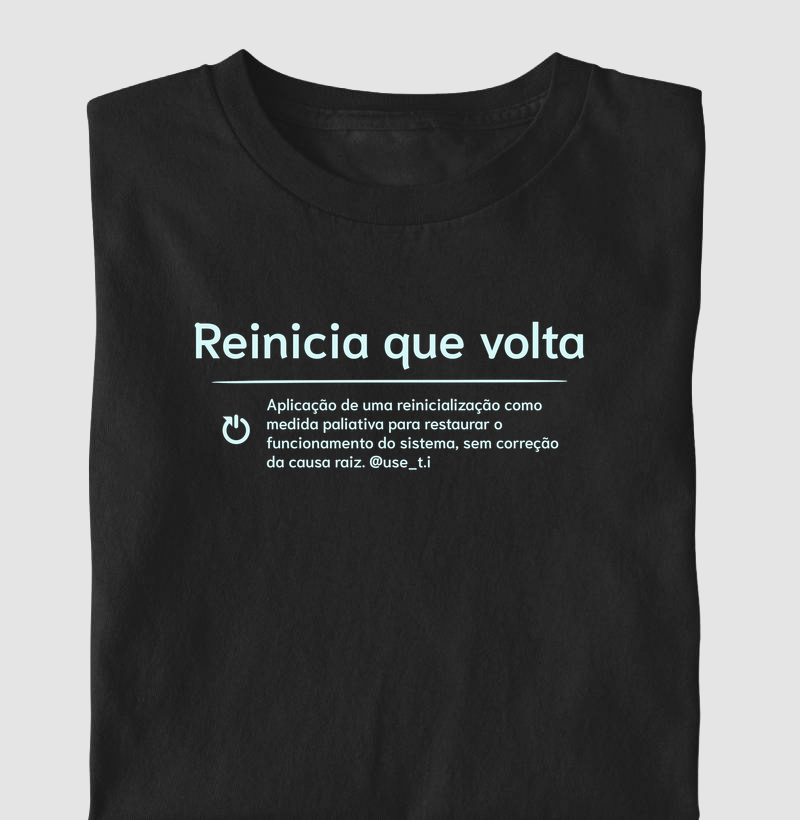 Reinicia que volta - Descrição