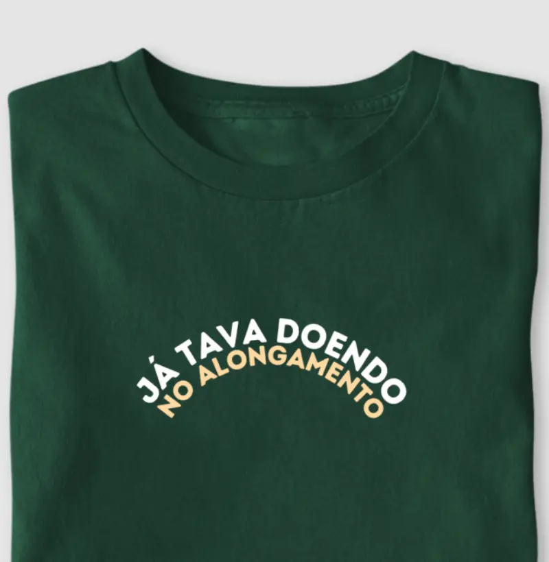 Tava doendo no alongamento