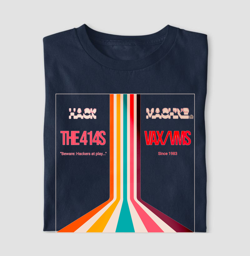 Camiseta anos 80 New Wave
