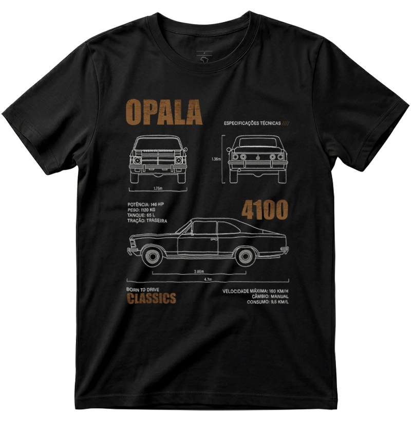 Especificações Opala | 4100
