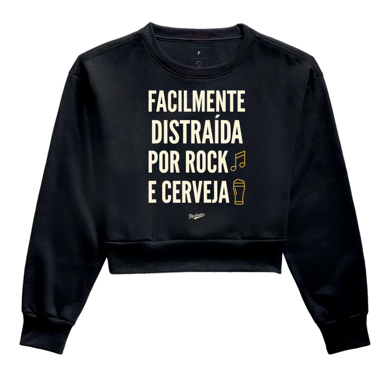 Distraída por Rock e Cerveja