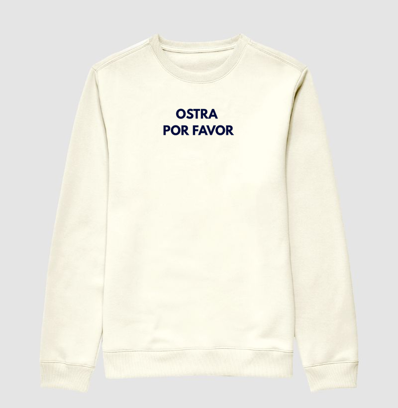 Camiseta Oversized Ostra Por Favor Marinho