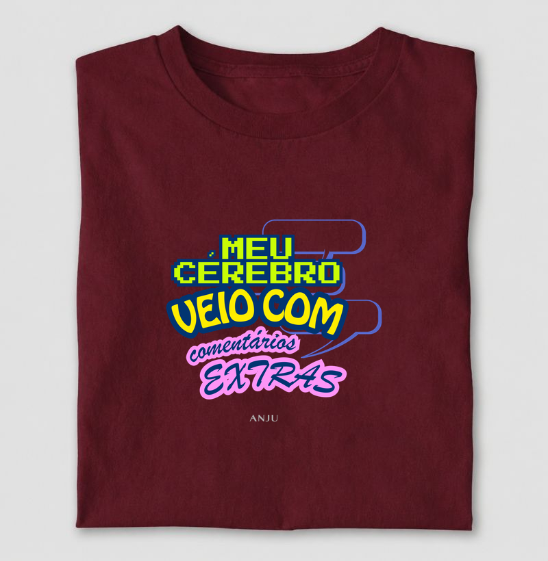 Meu cérebro veio com comentários