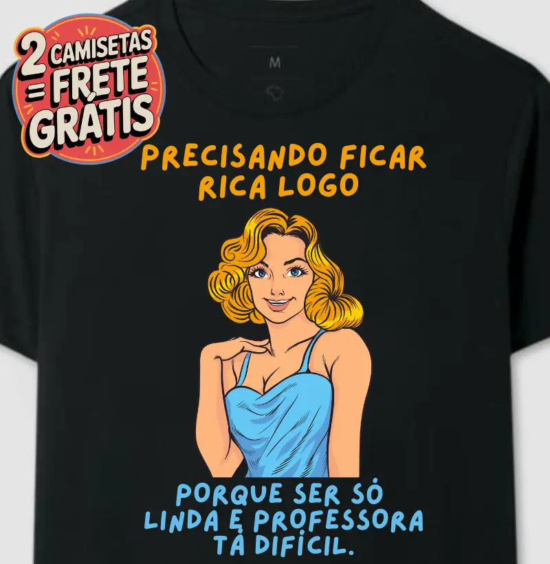 Precisando Ficar Rica Logo