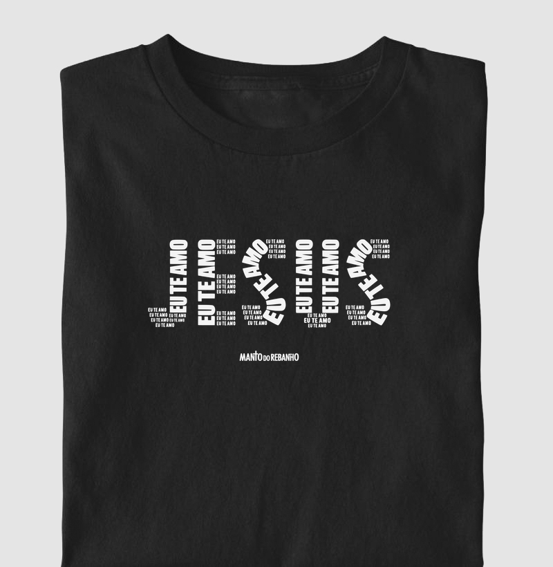 JESUS EU TE AMO - Camiseta Infantil