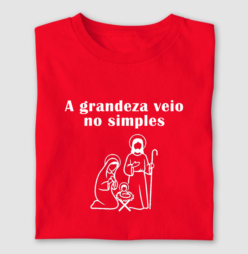 Natal Família - A grandeza veio no simples