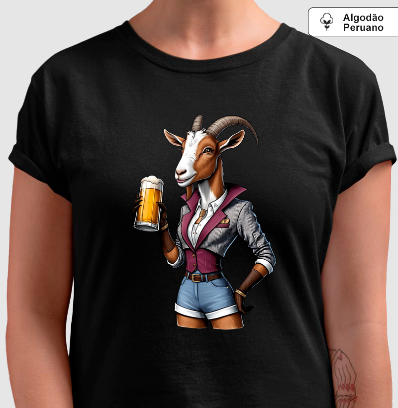 Camiseta Algodão Peruano Cabrita Cervejeira - Mr. GADU
