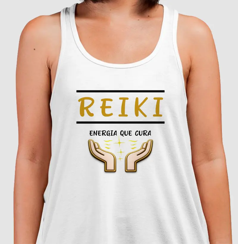 Reiki • Energia que Cura (regata)