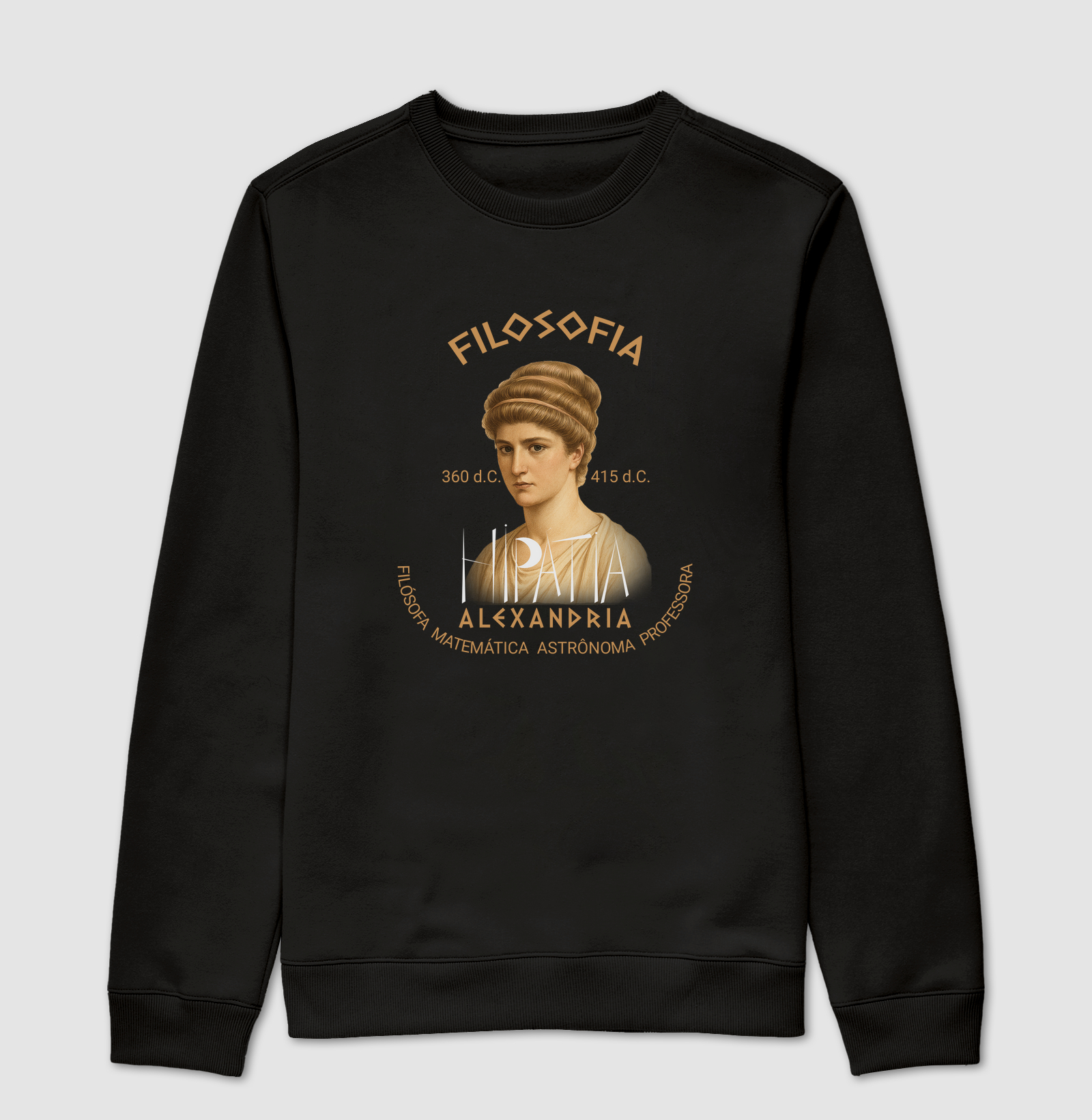 Camiseta Filosofia - Hipátia