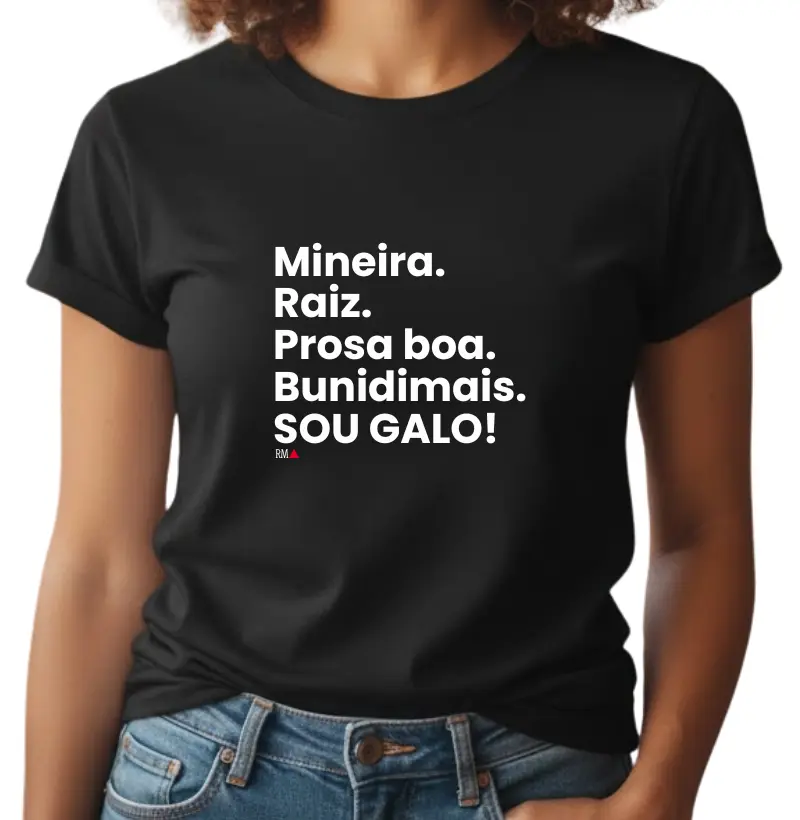 Mineira. Raiz. Prosa boa. Bunidimais. Sou Galo!