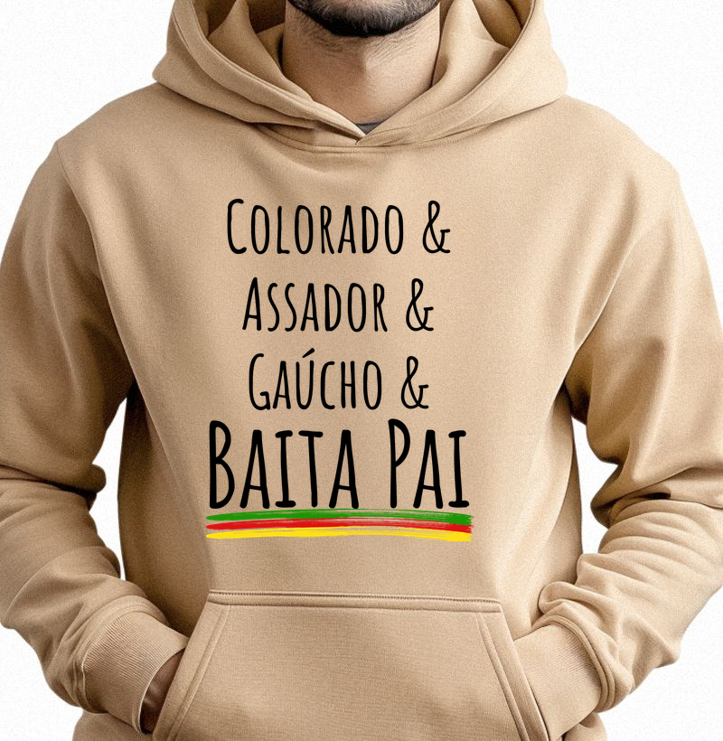 Moletom Colorado y Pai (com capuz)