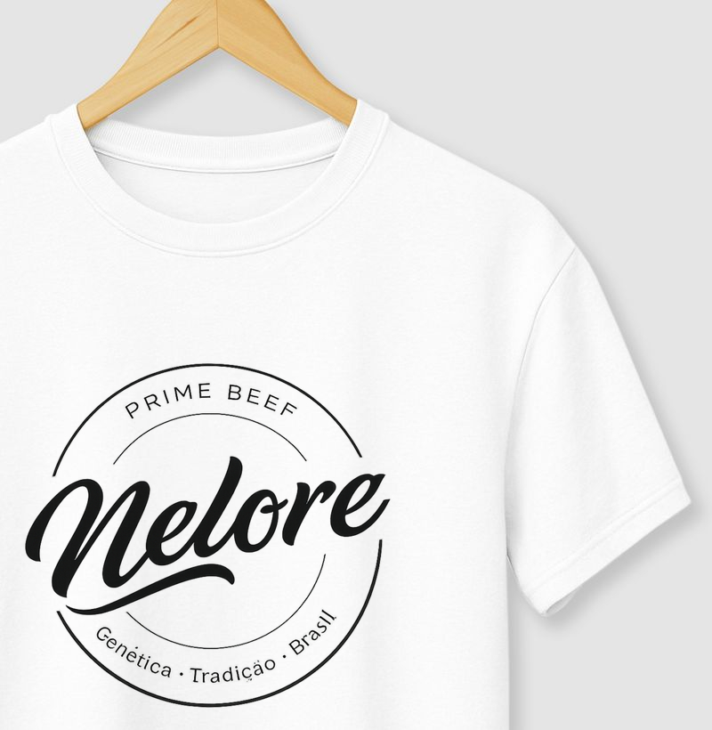 Camiseta carimbo Nelore