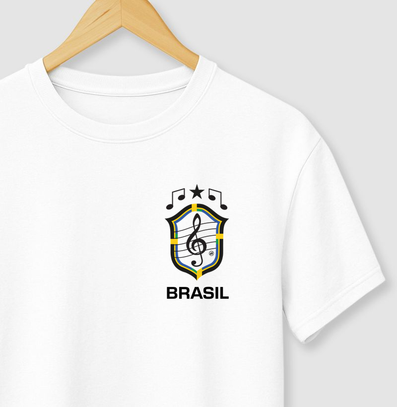 Escudo Brasil Música Peito