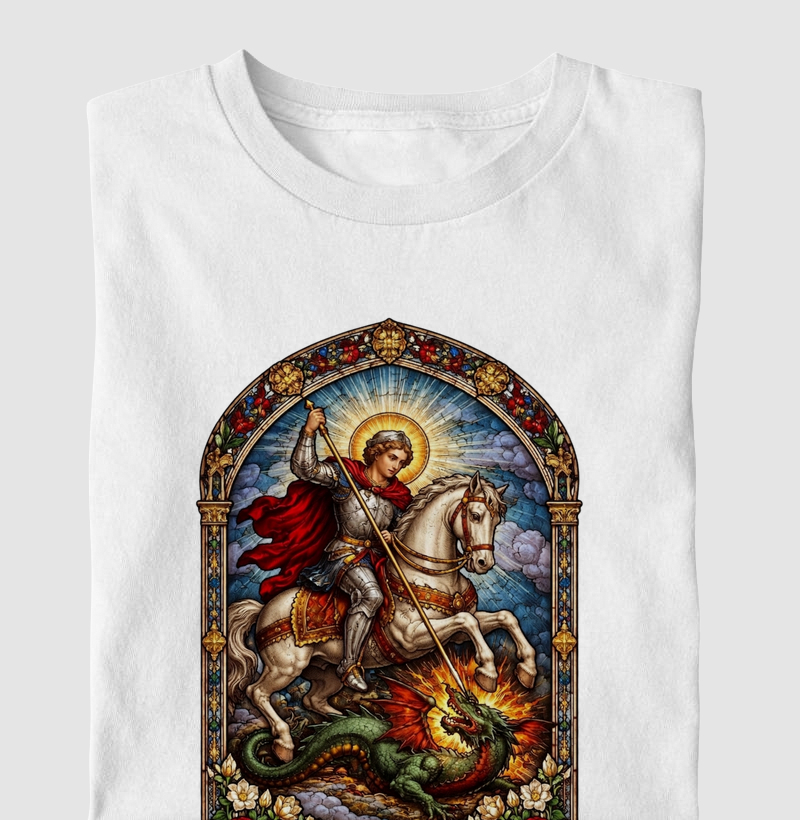 São Jorge vitral