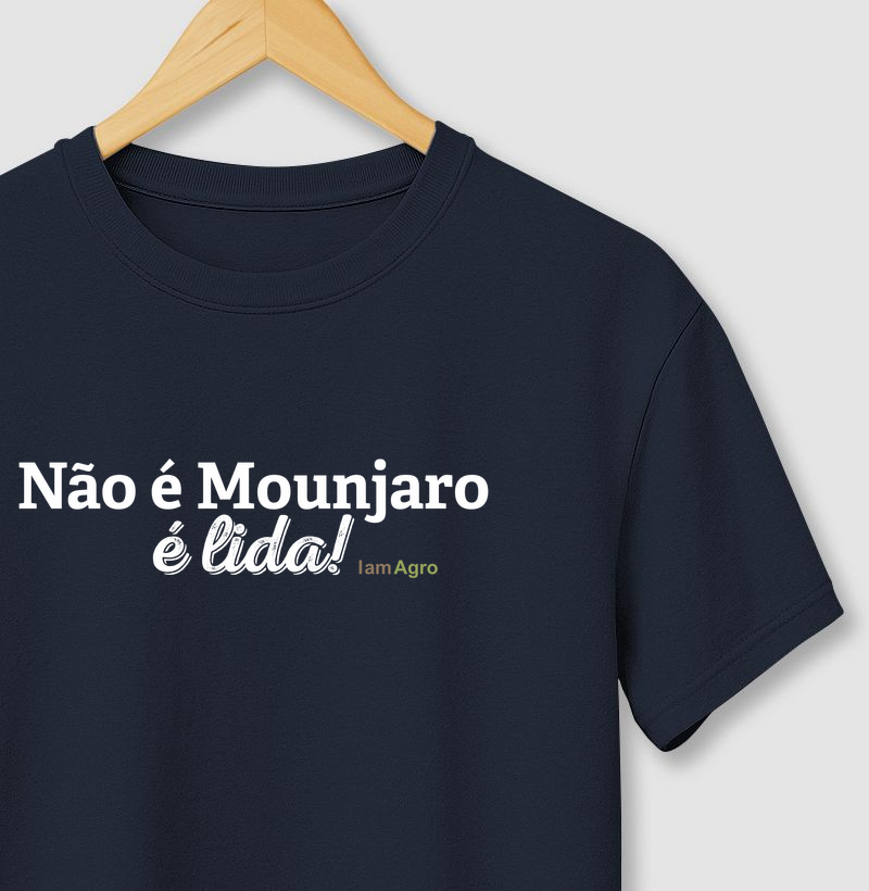 Camiseta Não é Mounjaro, é Lida!