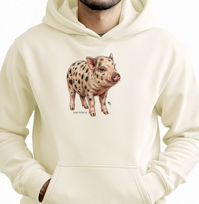 Singulares - Mini Pig - Moletom Hoodie