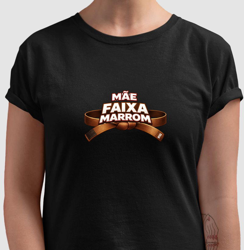 MÃE FAIXA MARROM