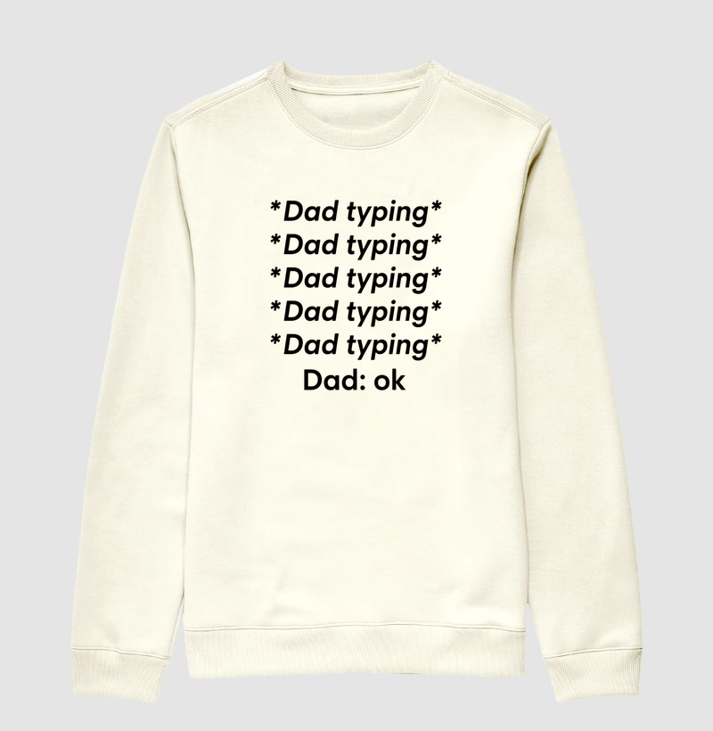 Dad Typing