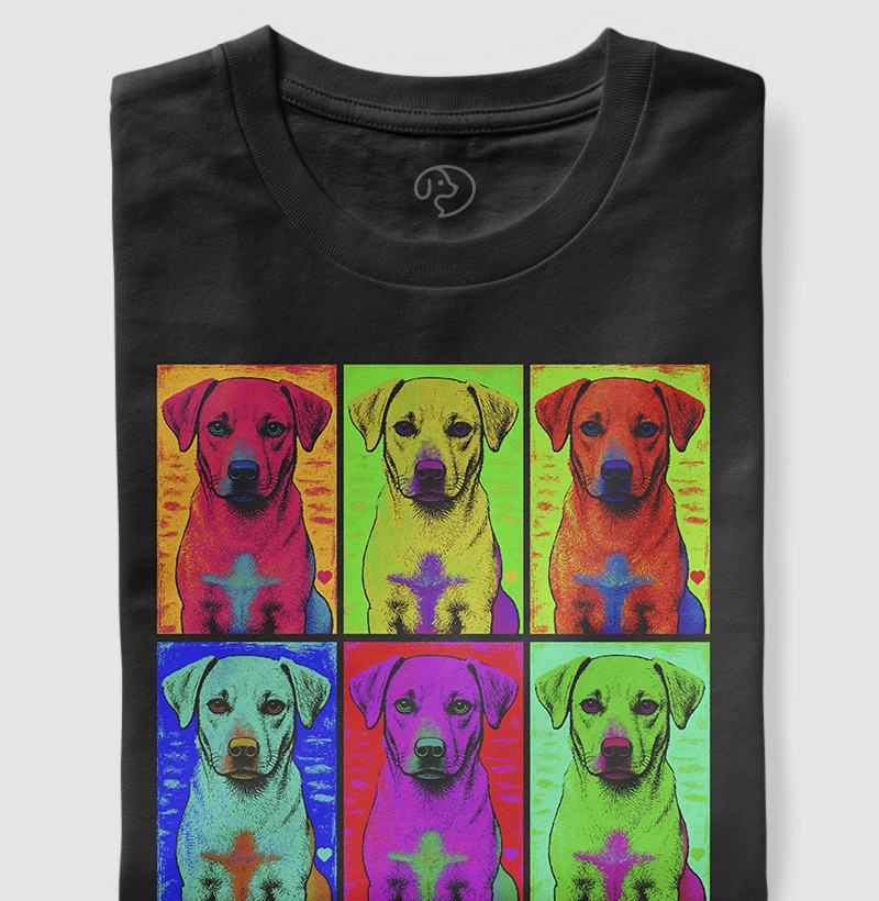 Doguinho no Estilo Andy Warhol