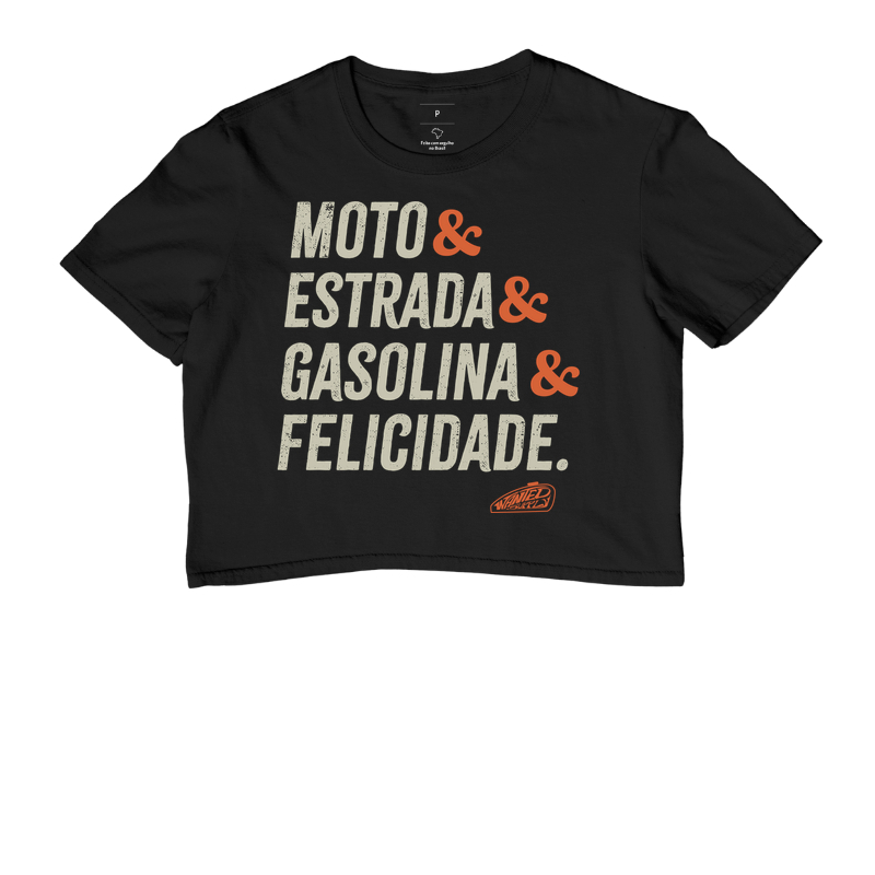 Moto Estrada Gasolina Felicidade