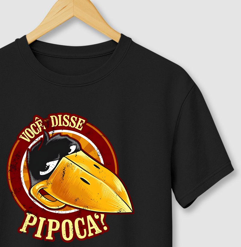 Camiseta Pica-Pau - Pipoca