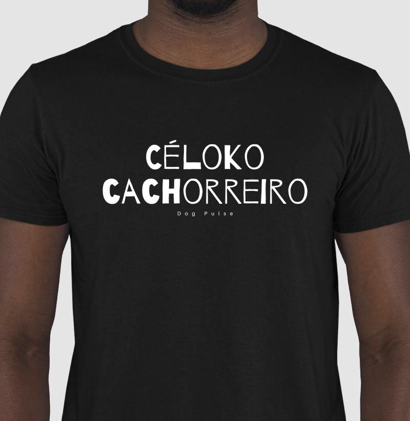 Camiseta Dog Pulse - Céloko Cachorreiro