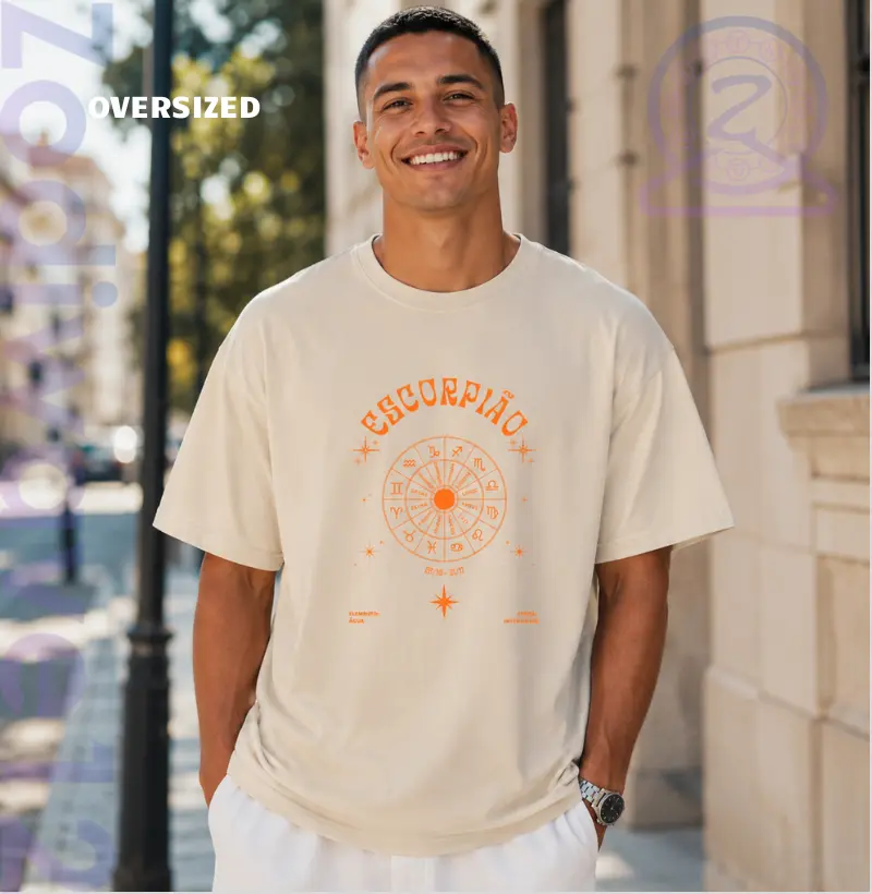 Camiseta Escorpião — Intensidade das Águas