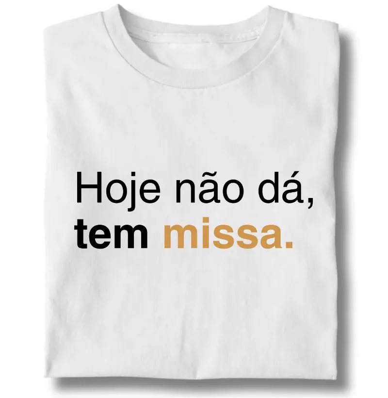 Hoje tem Missa