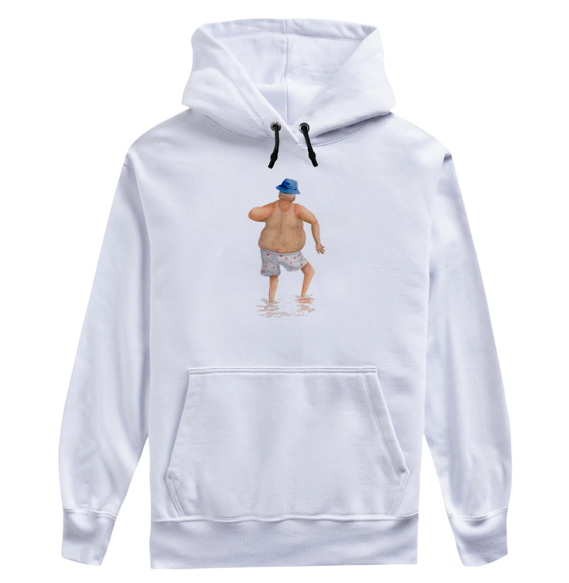 Moletom Titio foi à praia