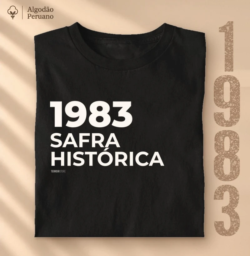 Camiseta Vinho - 1983 • Safra Histórica